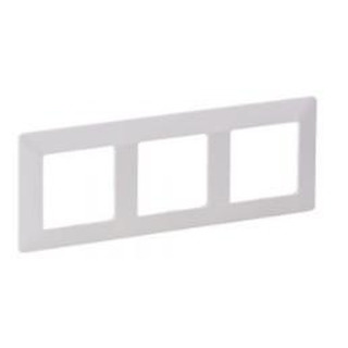 Quadro Triplo Branco Valena Life
