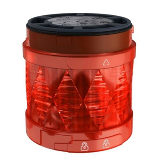 Módulo Led Luminoso para Torre Modular Vermelho ø60mm Fixa IP65 24Vac/ dc XVUC24 #*