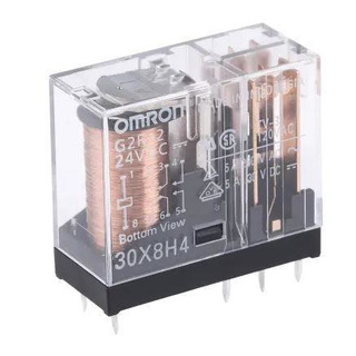 Relé Industrial 24Vdc 5A G2R-2-SND #