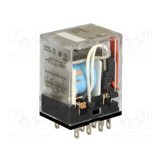Relé Electromecânico 12Vac 4Inversor 5A Serie MY4 MY412-VAC #