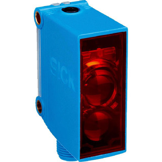 Sensor Fotoeléctrico Quadrado Reflexão no Espelho Alcance 15m PNP Complementar Ligt/ dark Switch Ficha M12 Plastico LED PinPoint sem Acessórios GL10-F4111#