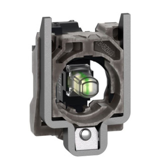 Base Metálica com Sinalizador LED Branco 110-240Vac ZB4BVG1 #