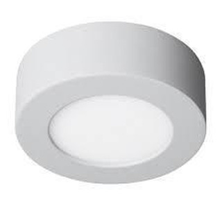 Downled Redondo Saliente 6W 636Lm CCT  3000/ 4000/ 5700K IP44 180º Aro Branco 260600CCT