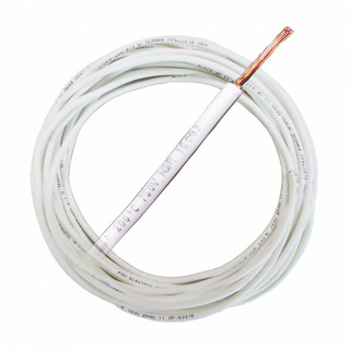 Fio Silicone 1x6mm SIF/ GL Branco #
