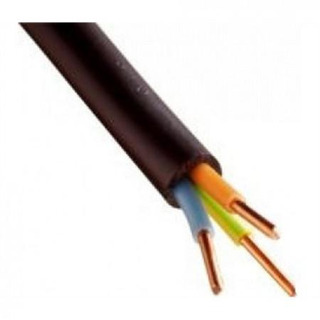 Cabo XV-R 0.6/ 1Kv 3G10mm Preto