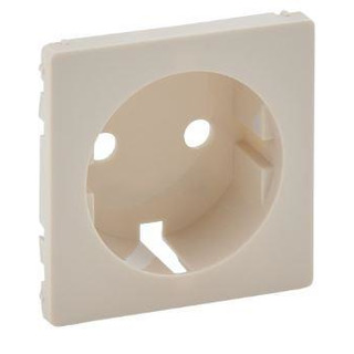 Centro de Tomada Schuko 2P T Creme Valena Life 755201