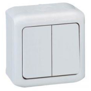 Comutador Lustre IP44 Forix Cinzento