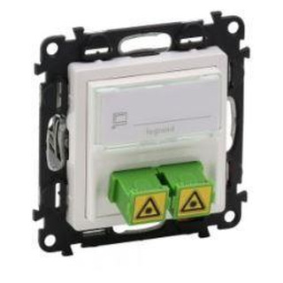 Tomada Fibra Ótica SC/ APC Simplex Branco Valena Life 753130