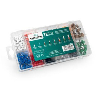 Caixa Kit Ponteiras Isoladas 8 Medidas 0.5mm-10mm TEBOX