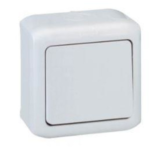 Comutador Escada Simples IP44 Forix Cinzento