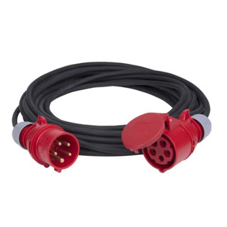 Extensão Macho/ Fêmea CEE 5P 16A com 10mt Cabo FBBN5G2.5 IP66/ 67 758.1637-10 #