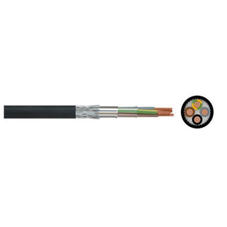 Cabo em EMV 2XSL St CYv-JB 4X150 0.6/ 1Kv Preto 038422#