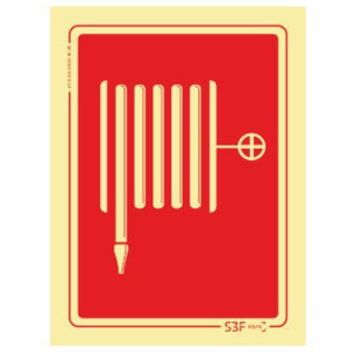 Placa Fotoluminescente CARTEL INCENDIO S10663A150150#